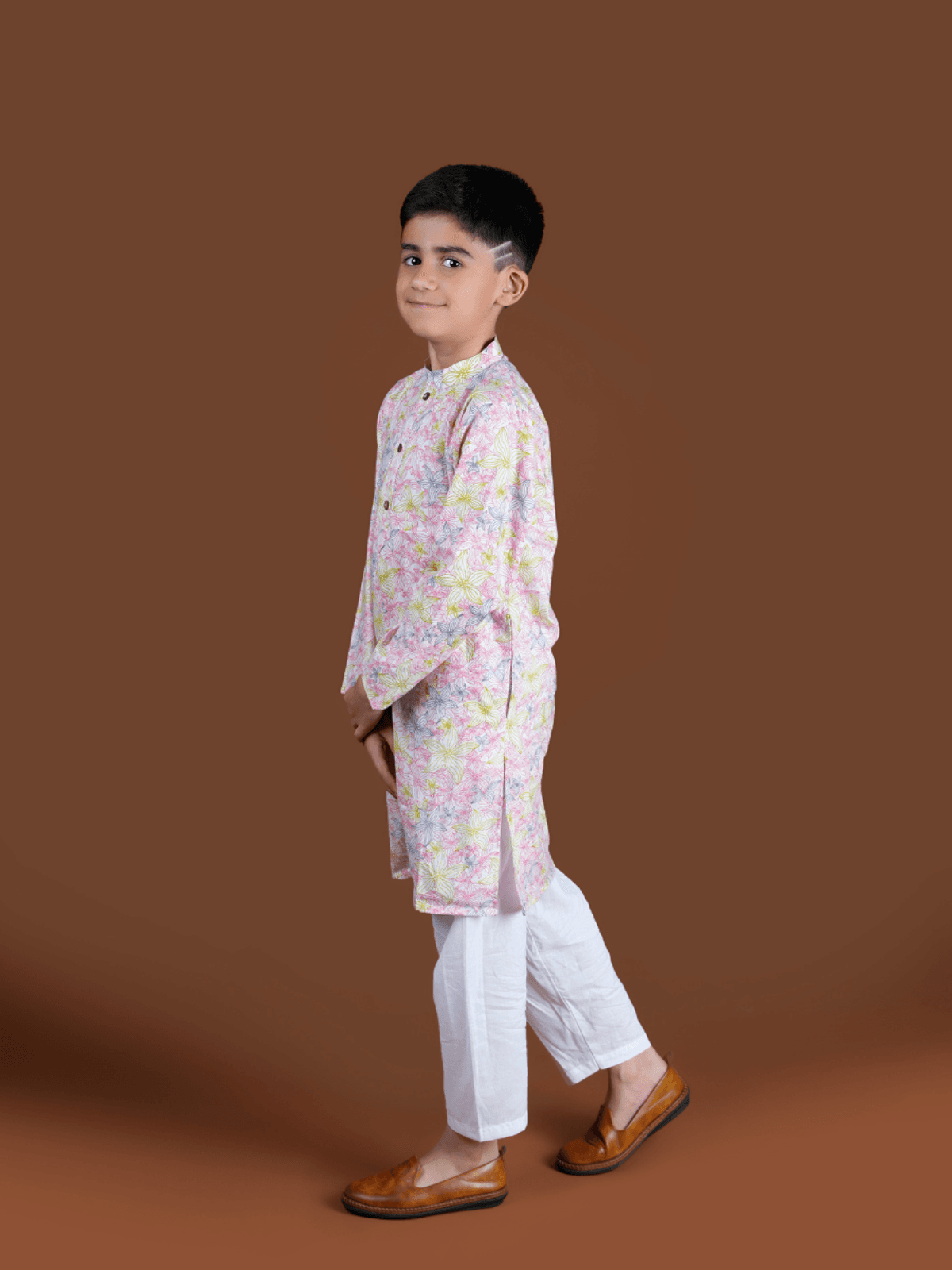 Contour Floral Kurta Set
