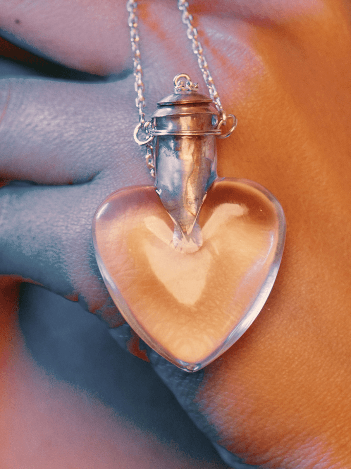 Message in a Bottle Clear Quartz