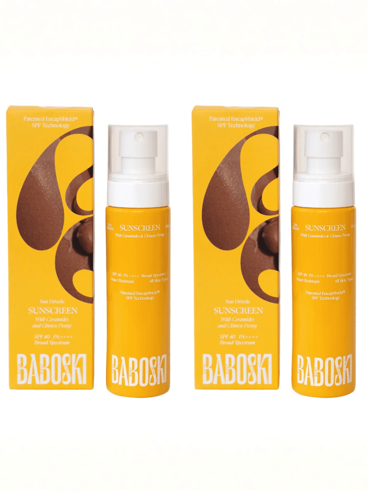 Sun Drizzle Sunscreen Serum Spray Pack of 2