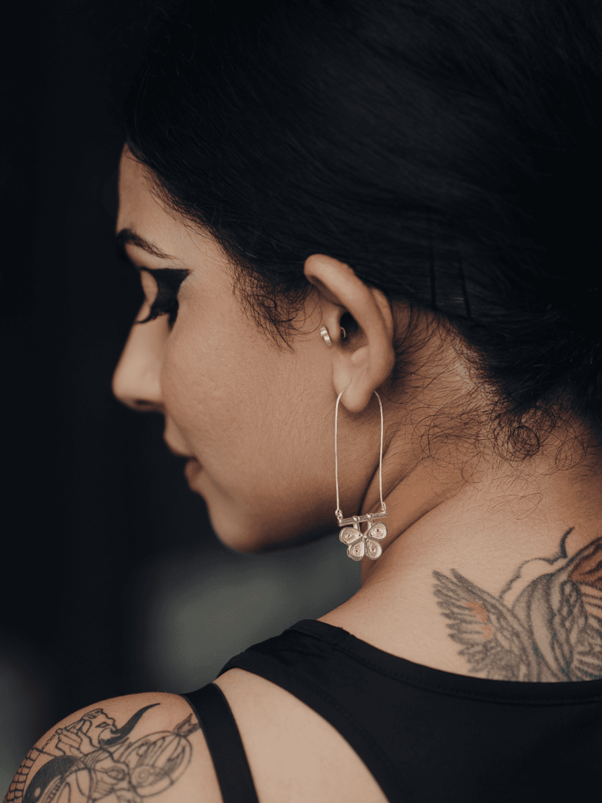 TARKASHI LOOP EARRINGS