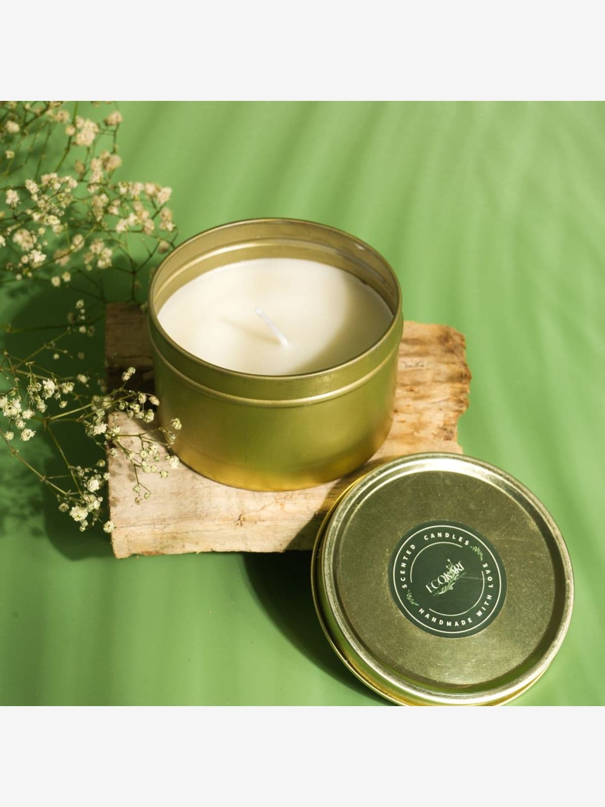 Harmony Glow Metal Tin Jar Candle 