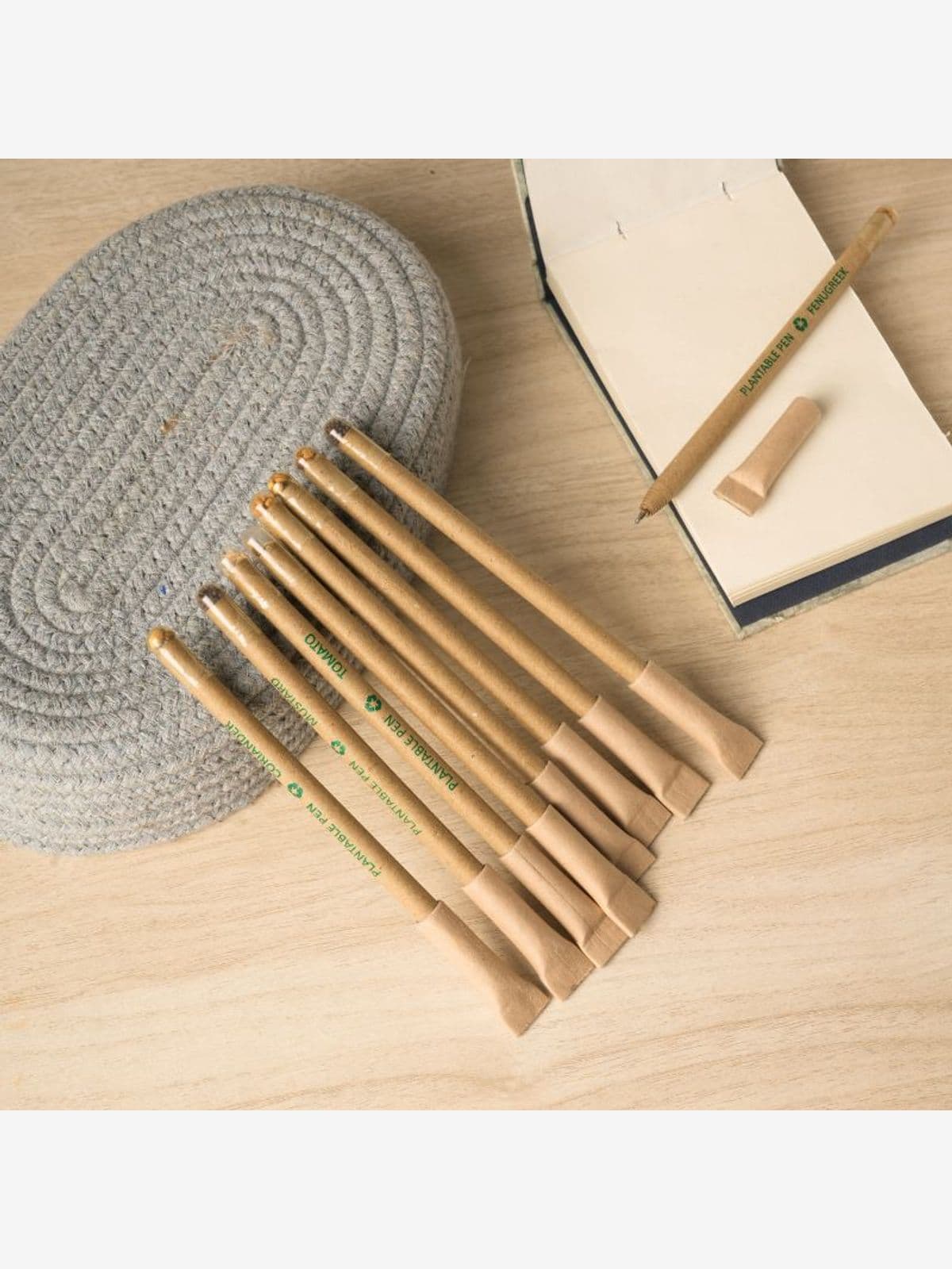 Kraft Paper Plantable Pen | With Seed