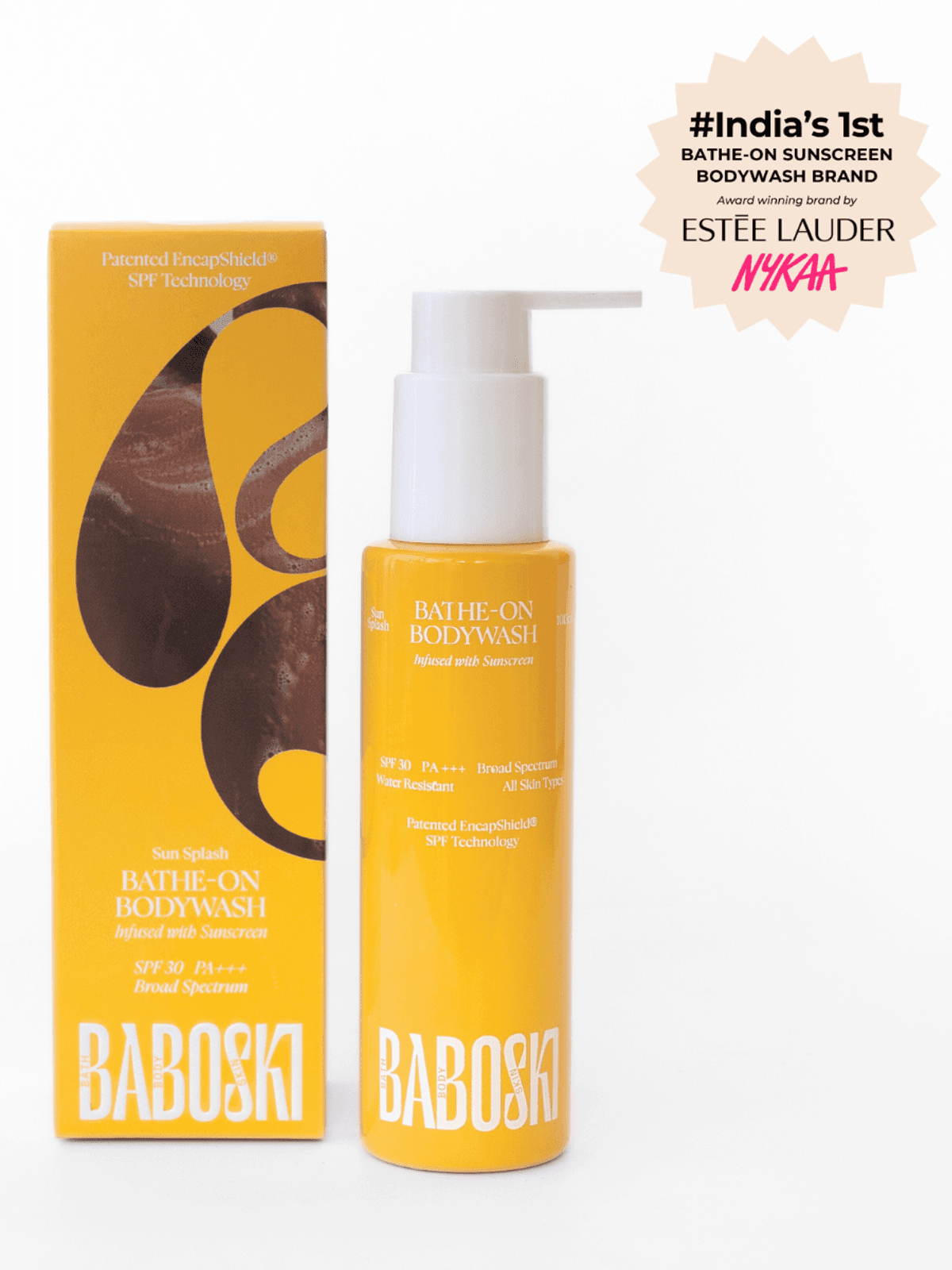 Sun Splash Bathe-On Sunscreen Body Wash