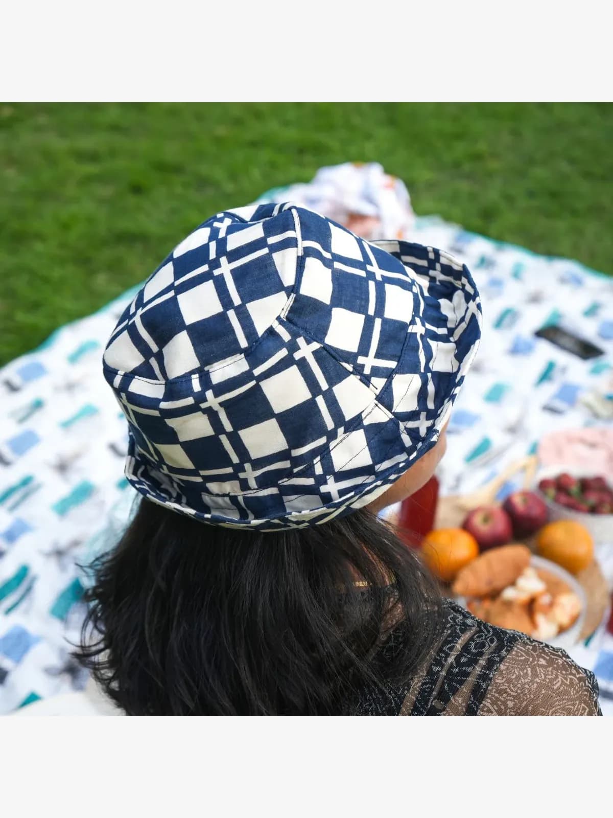 Check Mate Cotton Bucket Hats | Printed