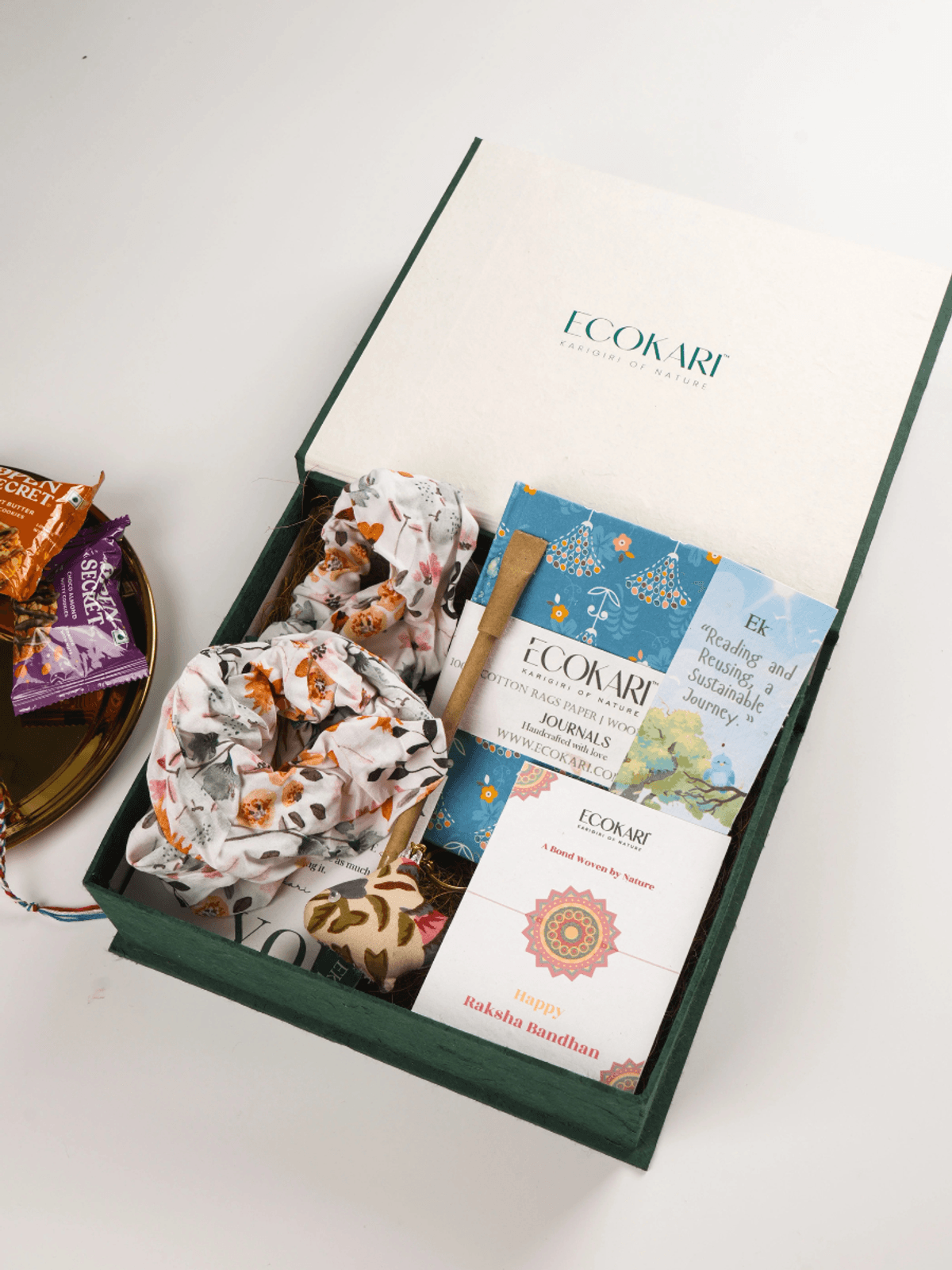 Rakhi Gift Hamper for Sister - Ecofriendly Treasures