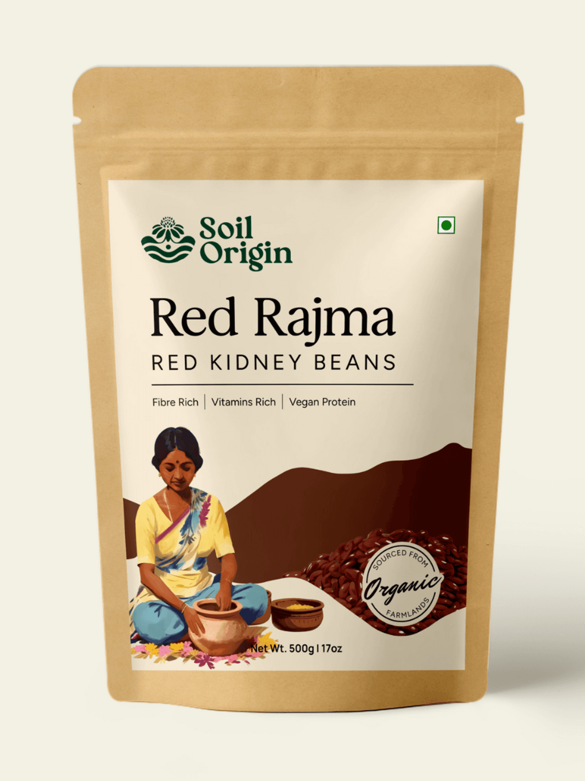 Red Rajma (Kidney Beans) - 500 Gm