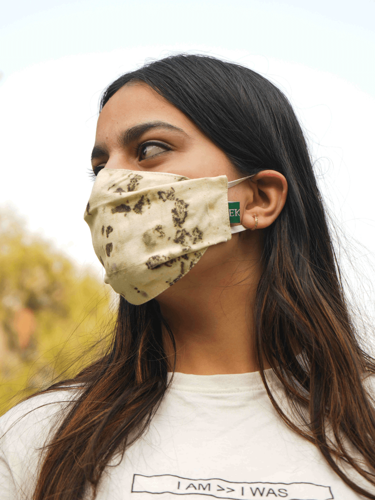Hemp Eco-Printed Face Mask (Set 2)