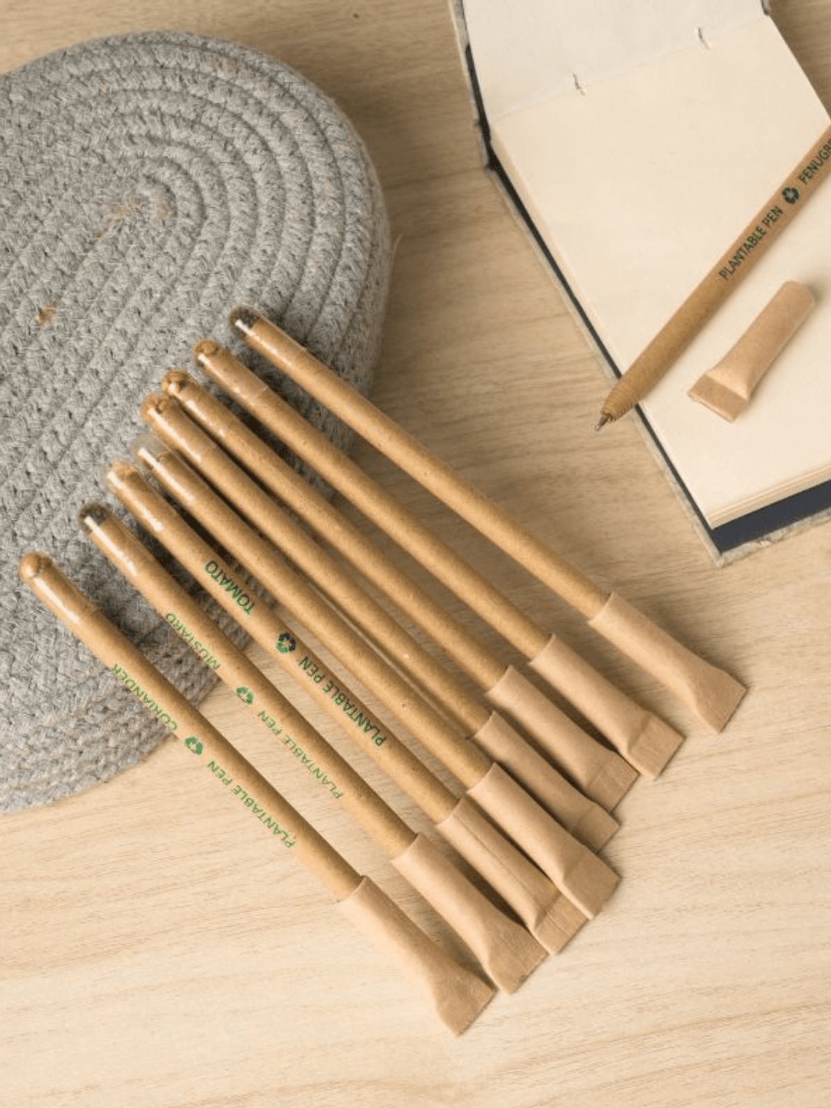 Kraft Paper Plantable Pen | With Seed