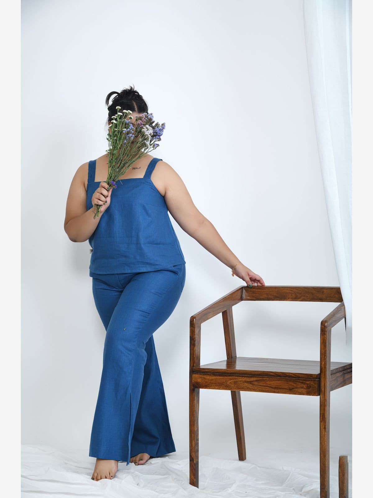 Hemp Top with Detachable Sleeves | Multi Occassion