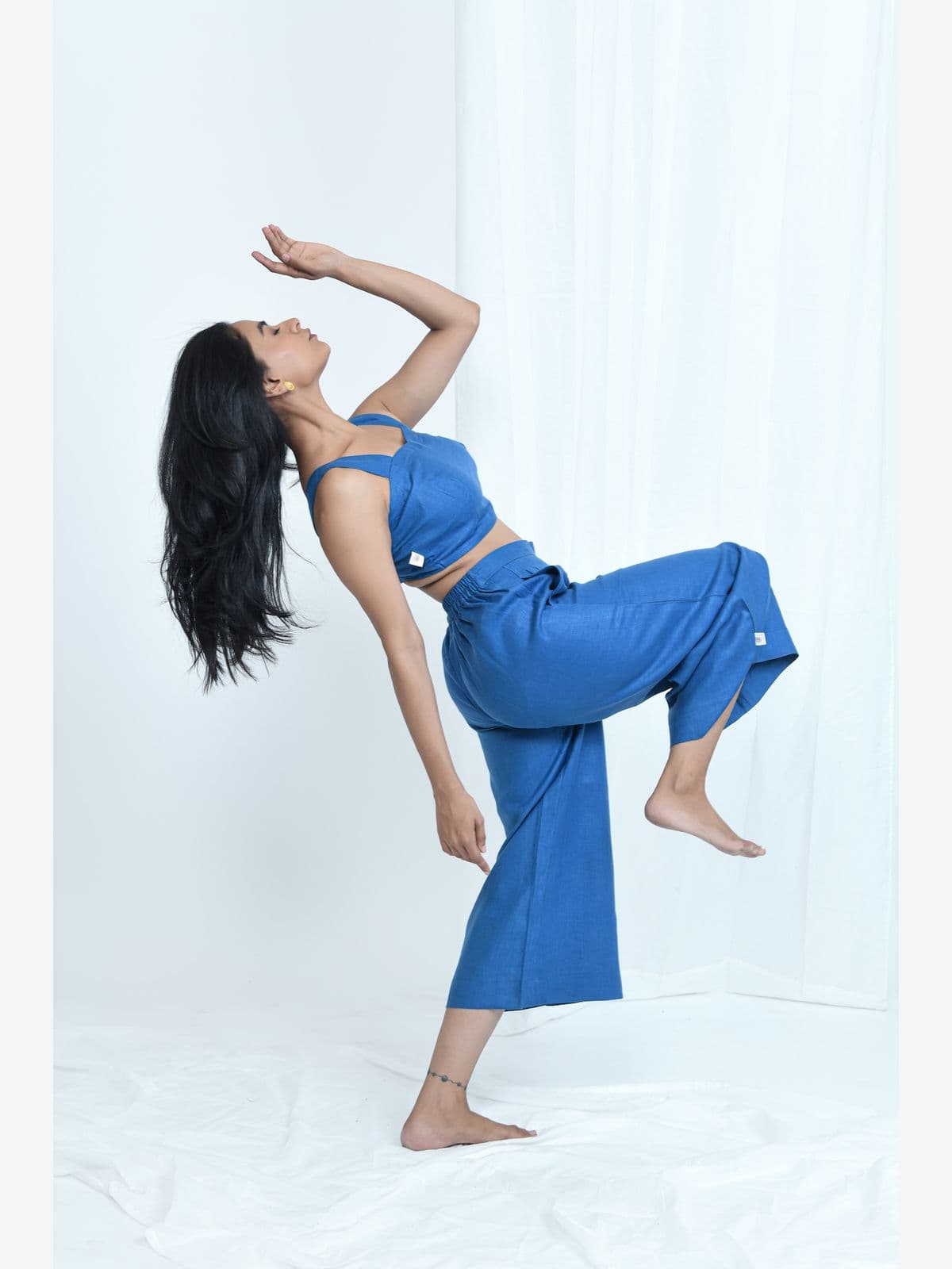 Hemp Wide Leg Pants | Multiple pockets | Workleisure