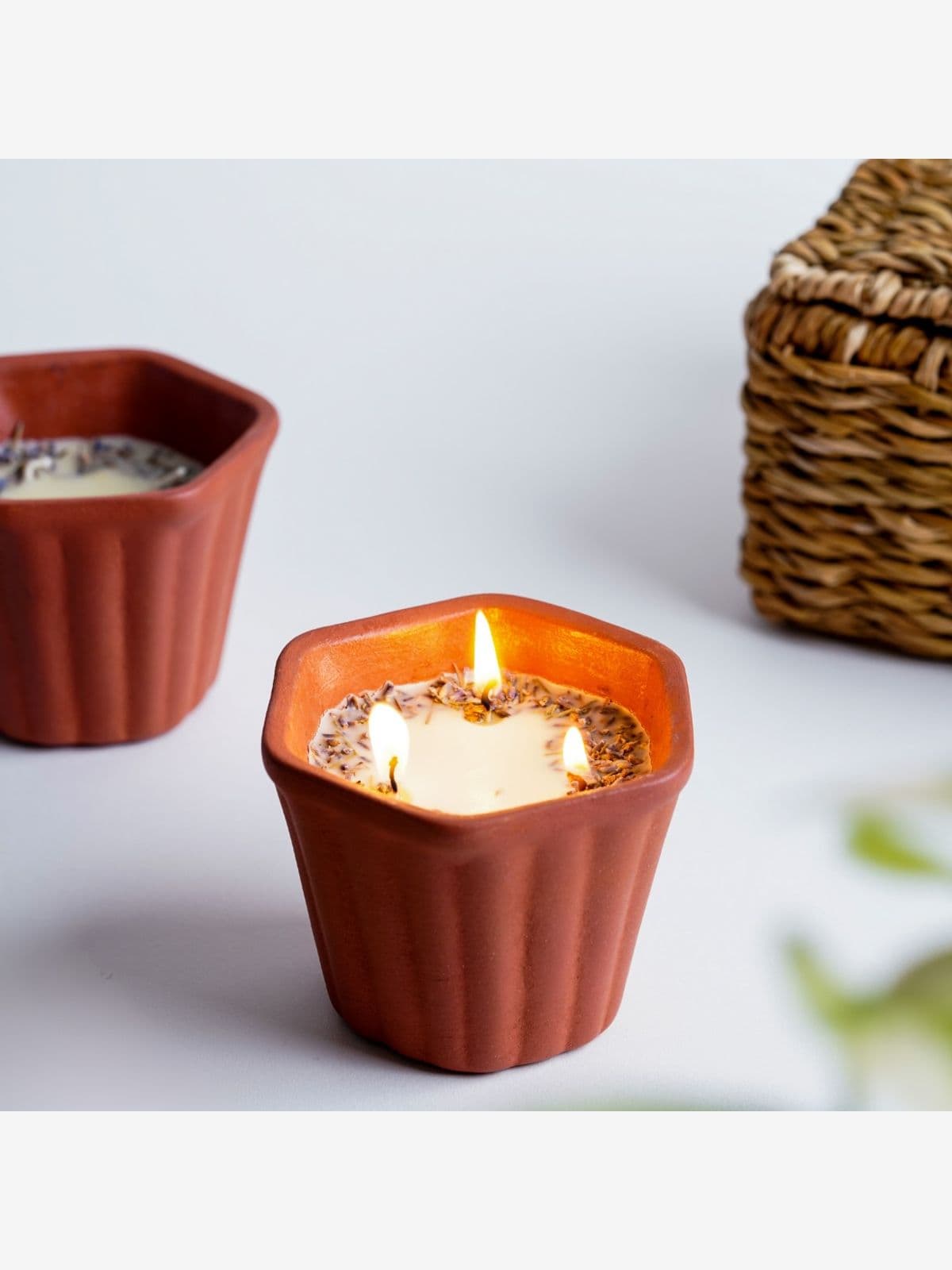 Lavender Soy Wax 3 Wick Candle Valentines Day Gift