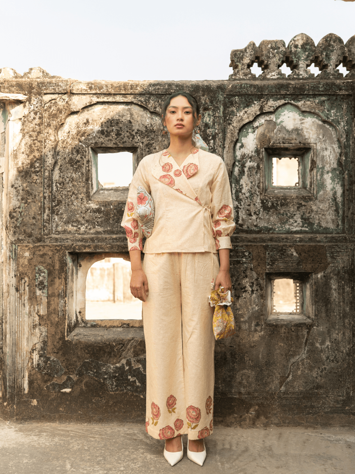 SALLY FLORAL COORD SET