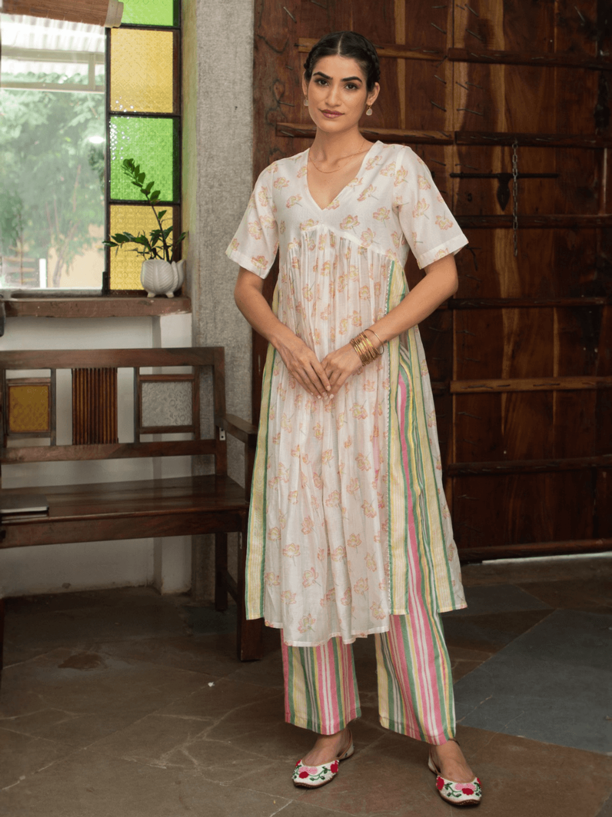 Niyati Ivory Kurta Set