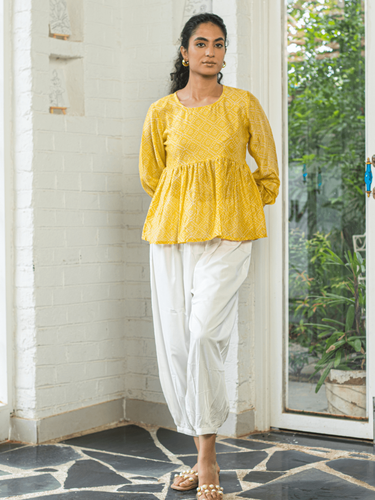 Floral Ribbon Blonde Co-ord Set