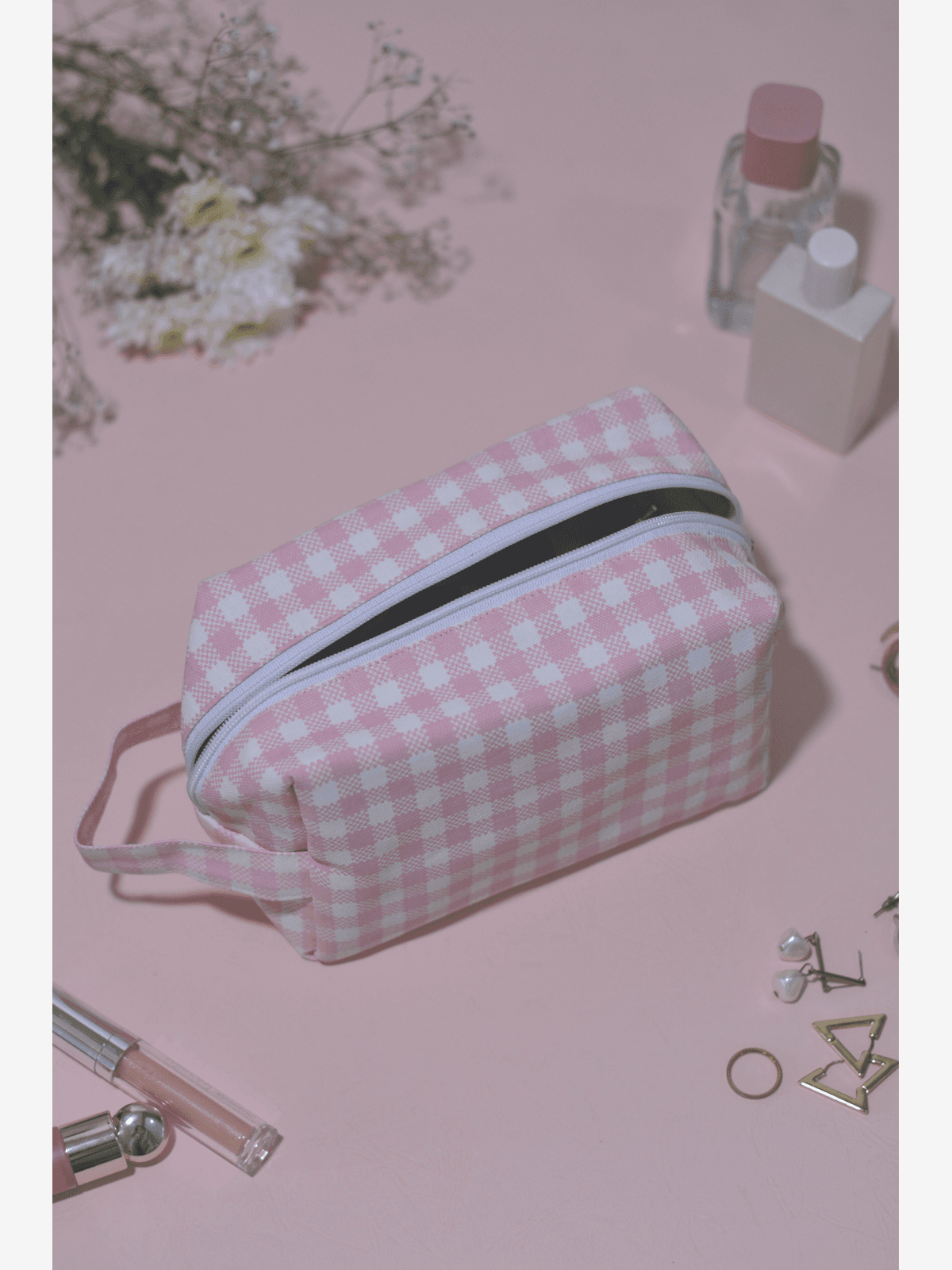 Gingham-Pink