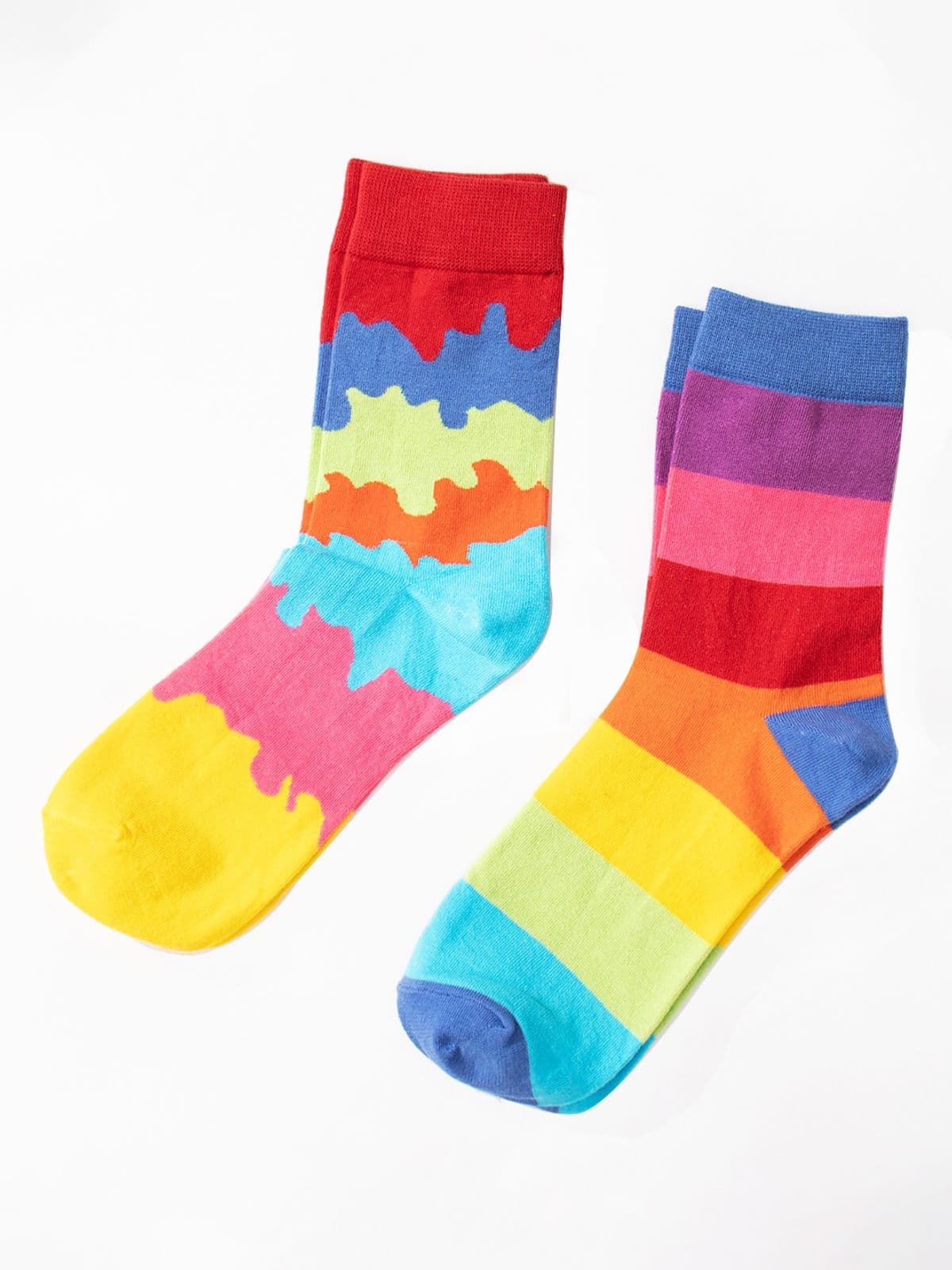 Colorful Rainbow Socks (Pack of 2) Colorful Rainbow Socks (Pack of 2)