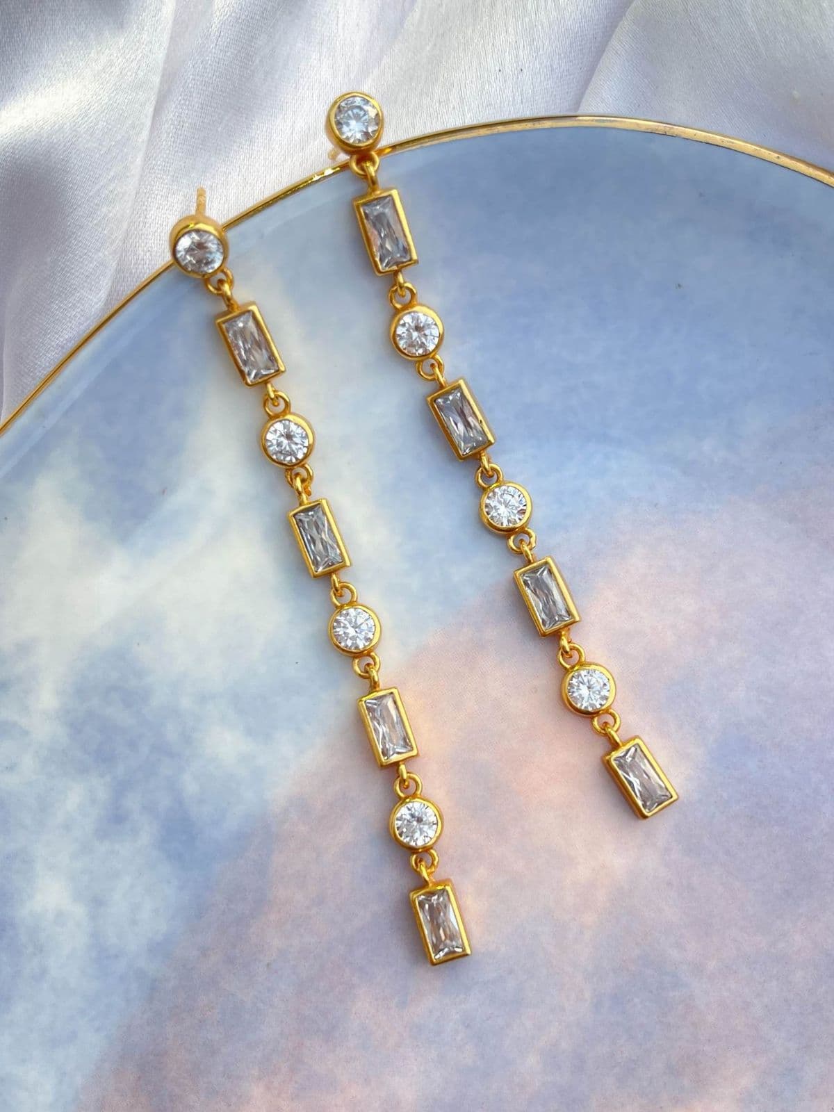 Baguette Earrings Baguette Earrings