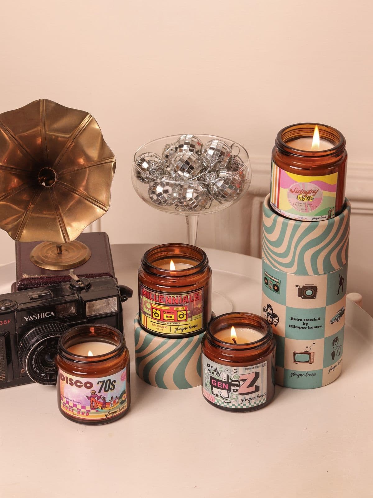 Retro Rewind Candle Collection Retro Rewind Candle Collection