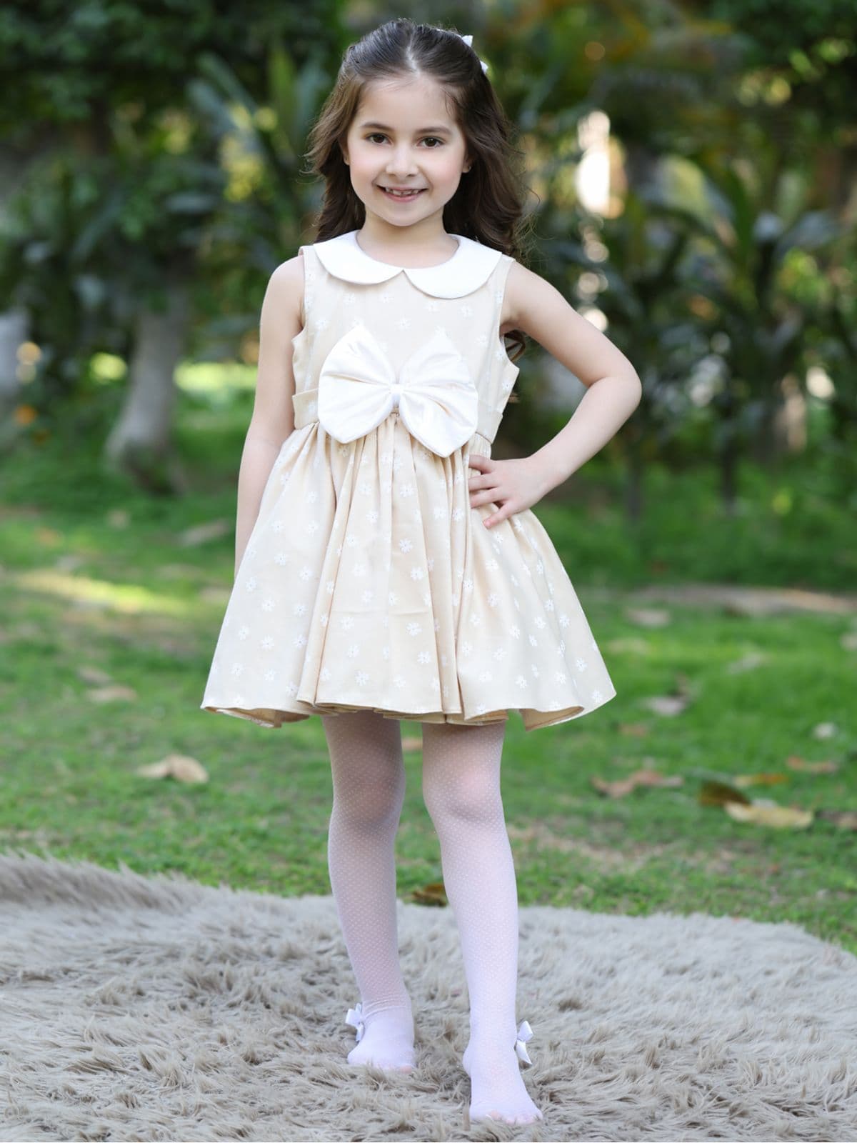 FAWN DAISY DRESS SLEEVELESS FAWN DAISY DRESS SLEEVELESS