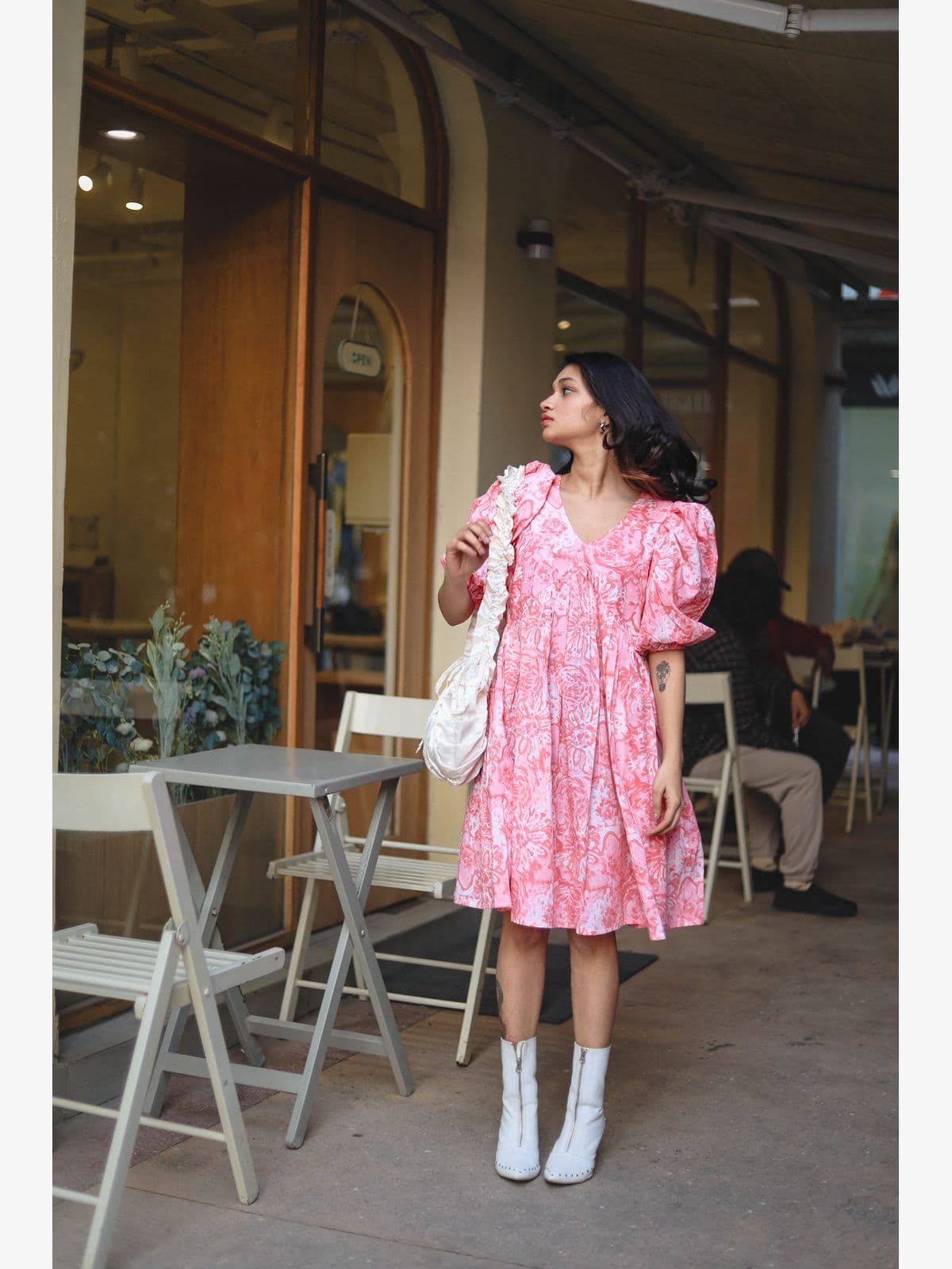 Floral Short Summer Dress Floral Short Summer Dress