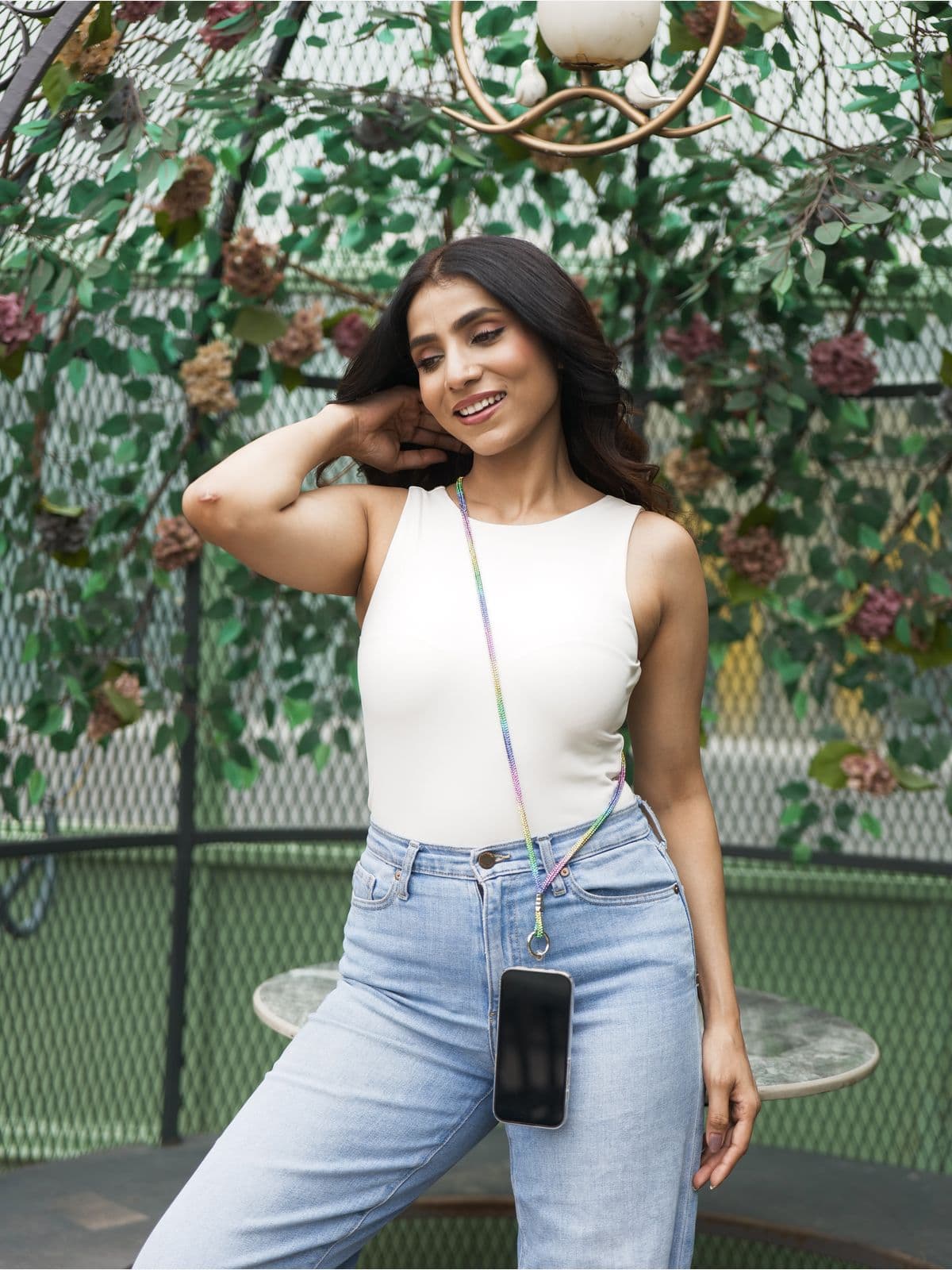 Glitter Lanyards - Multicolor Glitter Lanyards - Multicolor