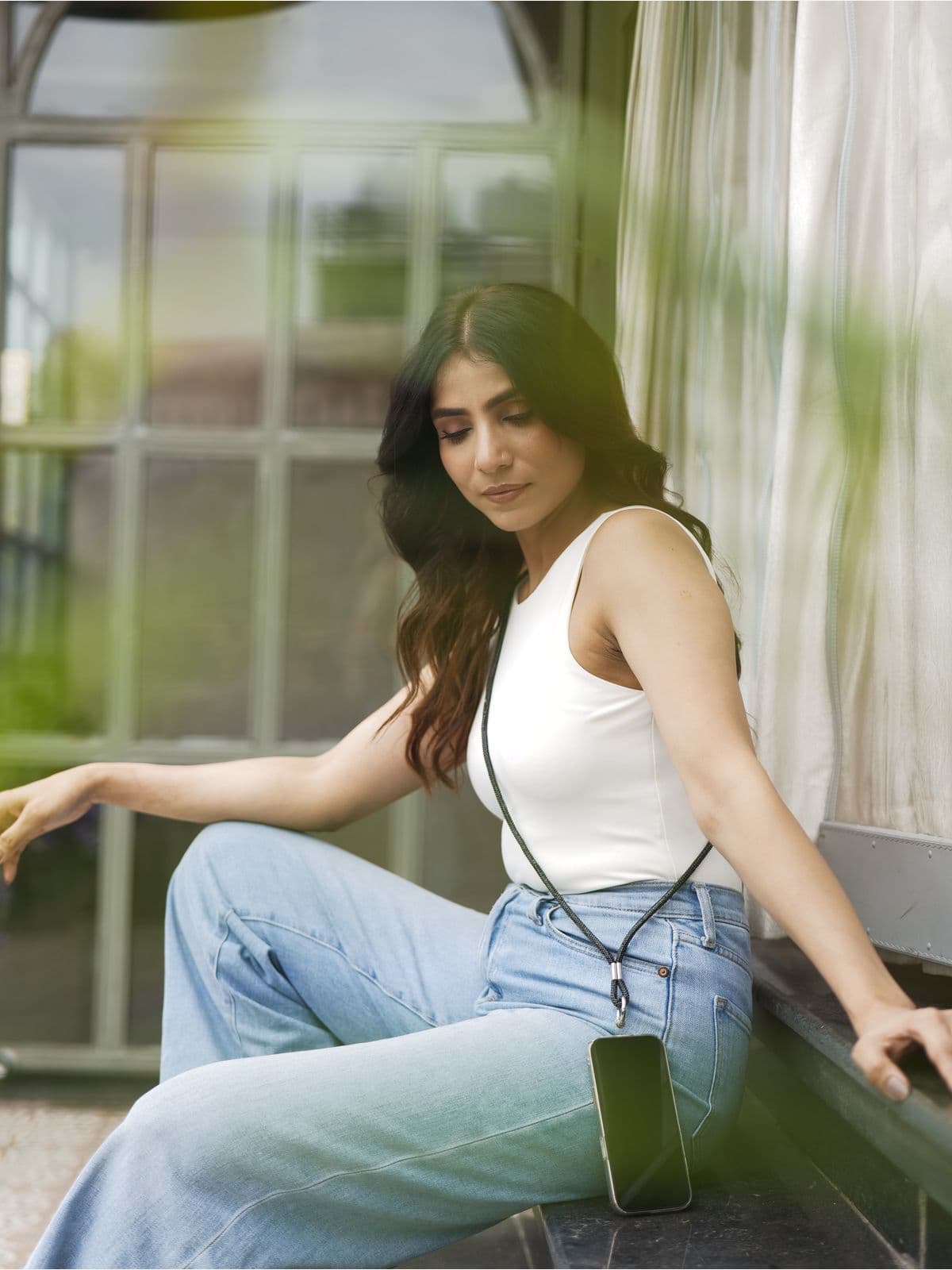 Glitter Lanyards - Noir Glitter Lanyards - Noir