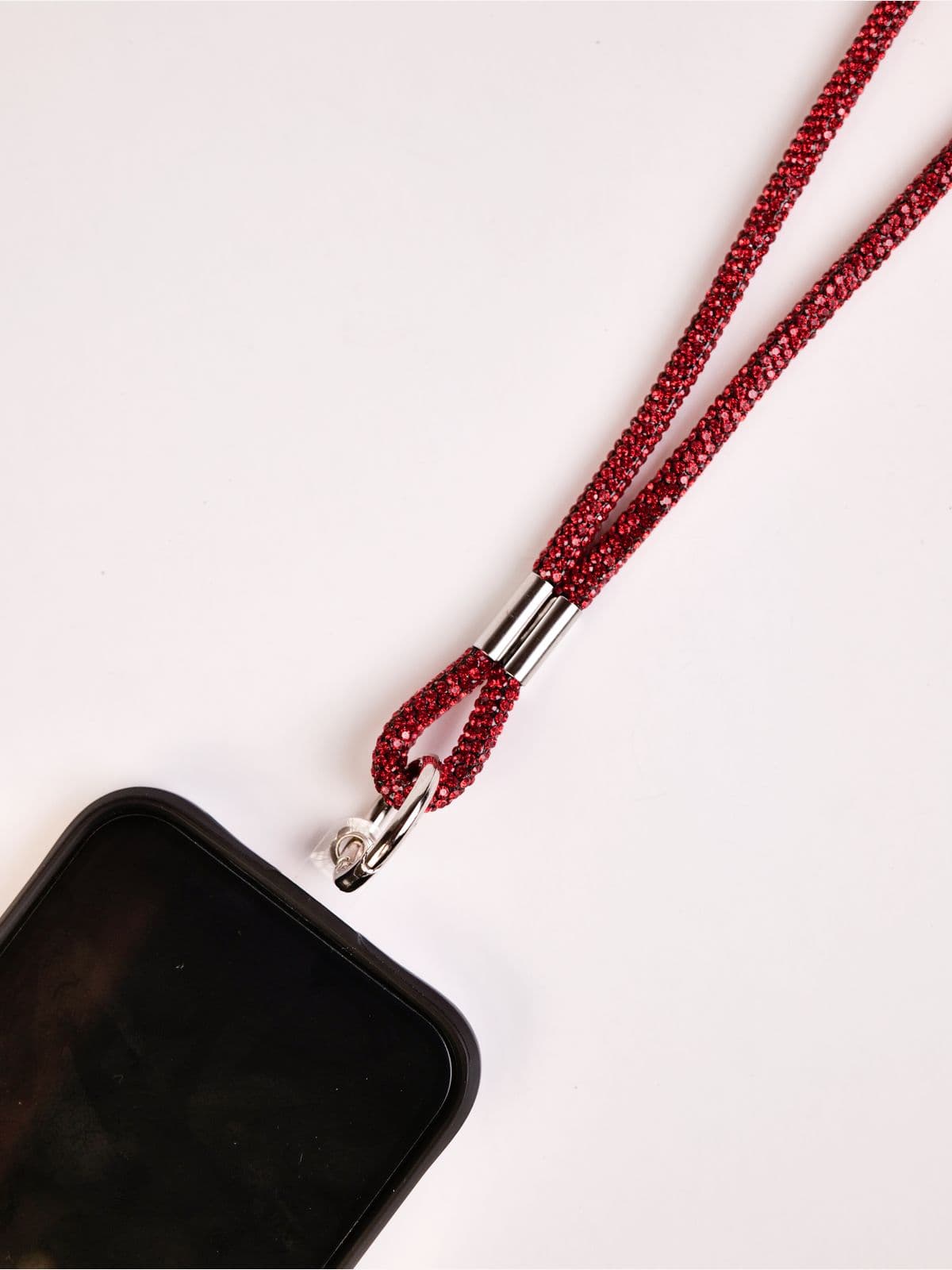 Glitter lanyards - Red Glitter lanyards - Red