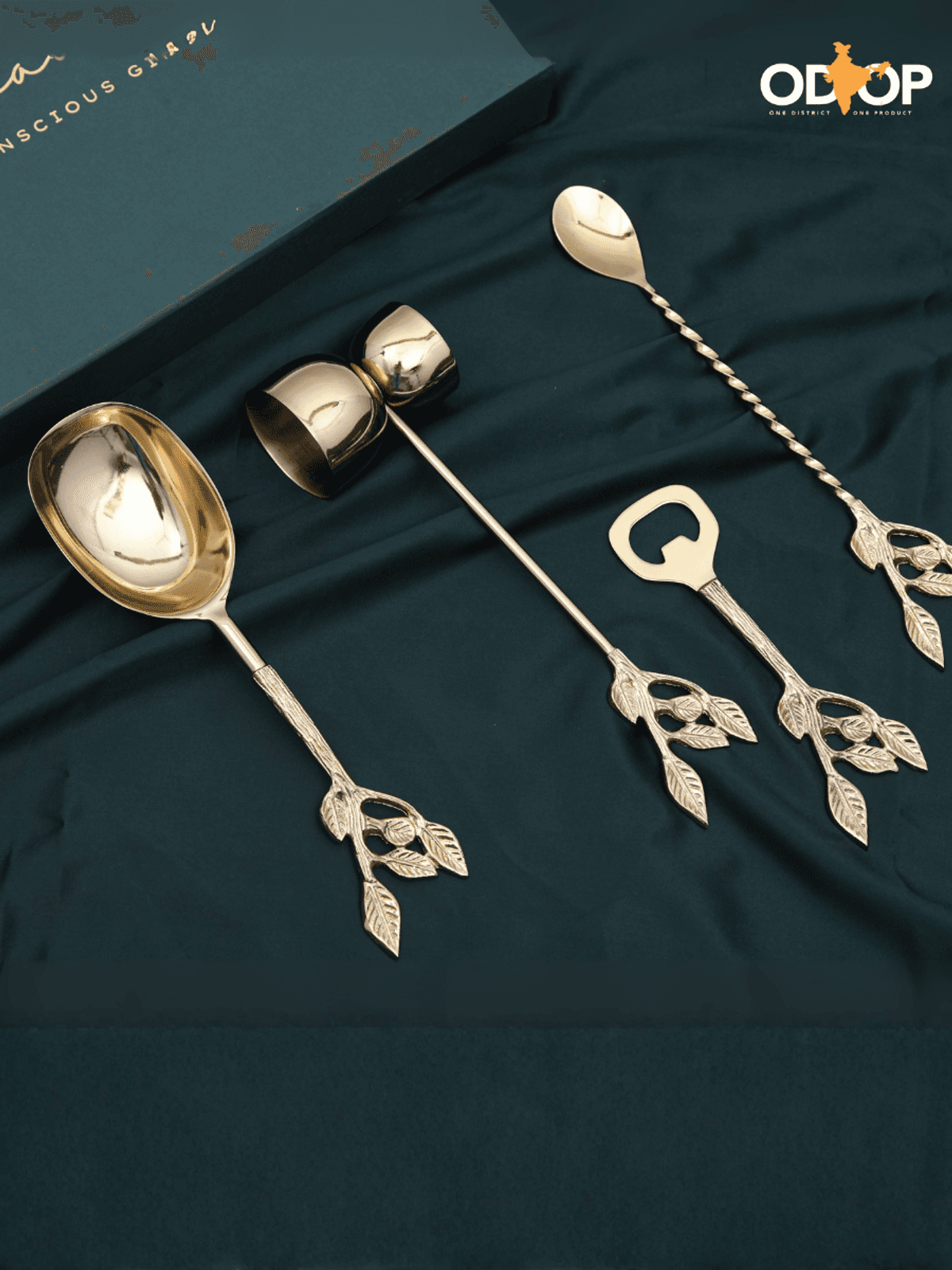 Patram Bar Set l Solid Brass Handlesl Luxury l Available in 2 Finishes Patram Bar Set l Solid Brass Handlesl Luxury l Available in 2 Finishes