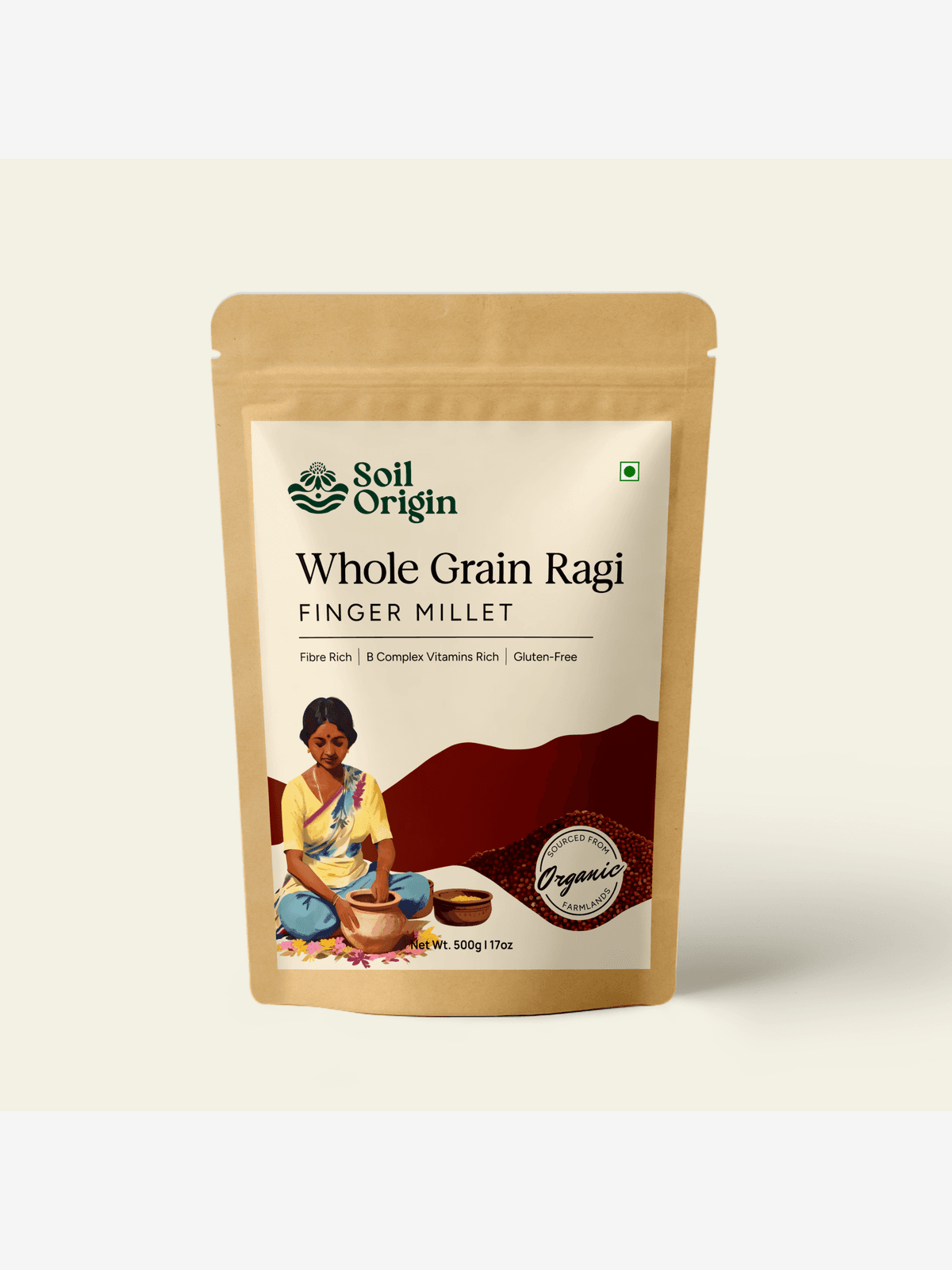 Ragi Whole (Finger Millet) - 500 Gm Ragi Whole (Finger Millet) - 500 Gm