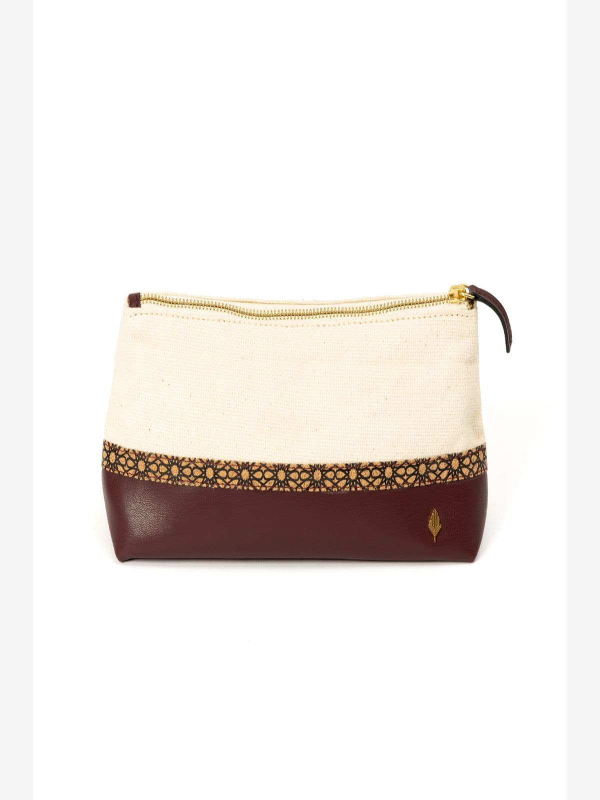 Green Hermitage Utility Kit Corporate Gift Plant Leather & Cork Printing | Zip Closure (Off White and Maroon) Green Hermitage Utility Kit Corporate Gift Plant Leather & Cork Printing | Zip Closure (Off White and Maroon)