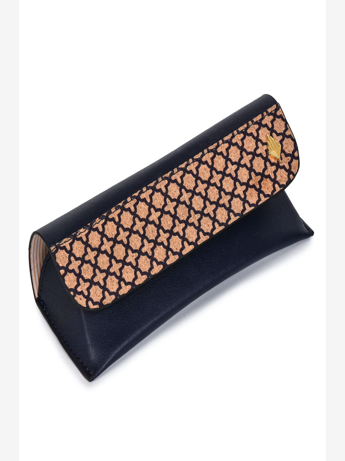 Green Hermitage Eye wear Case Plant Leather & Printed Cork (Black) Green Hermitage Eye wear Case Plant Leather & Printed Cork (Black)